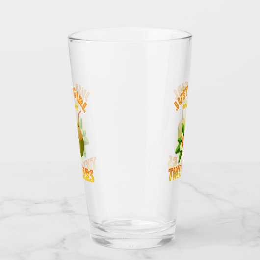 Een meisje dat houdt van Tiki Bars Glas (Rechts)