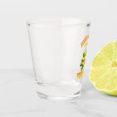 Een meisje dat houdt van Tiki Bars Shot Glas (Links)