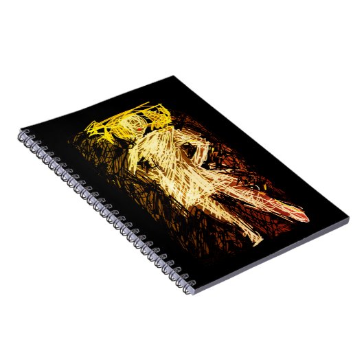 Een meisje dat ik ontmoette notitieboek (Rechterzijde)