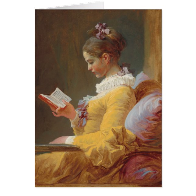 Een meisje dat leest, de lezer van J. Fragonard (Voorkant)