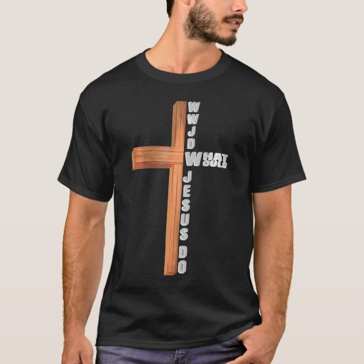 Een meisje dat loopt op Jezus en ezels luipaard Ch T-shirt (Voorkant)