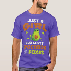 Een meisje dat van Avocados houdt T-shirt