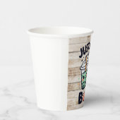 Een meisje dat van Boba houdt Papieren Bekers (Rechts)