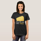 Een meisje dat van de kaas houdt t-shirt (Voorkant volledig)