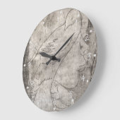 Een meisje dat van dieren houdt grote klok (Hoek)