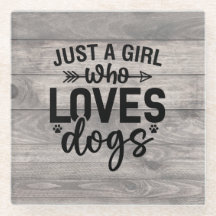 Een meisje dat van haar Onderzetter houdt