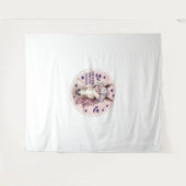 Een meisje dat van paarden houdt (2) wandkleed (Voorkant (horizontaal))