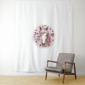 Een meisje dat van paarden houdt (2) wandkleed (In situ)