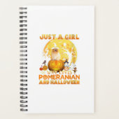 Een meisje dat van Pommeren houdt Planner (Voorkant)