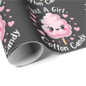 Een meisje dat van Snoep houdt Cadeaupapier (Rol Hoek)