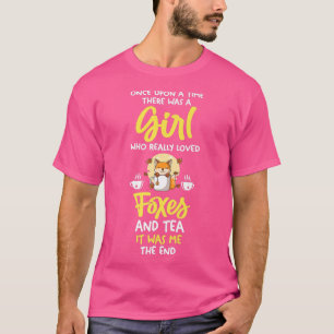Een meisje dat van thee en vijanden houdt t-shirt