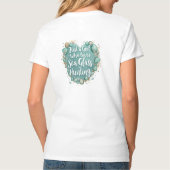 Een meisje dat van Zee houdt T-shirt (Achterkant)