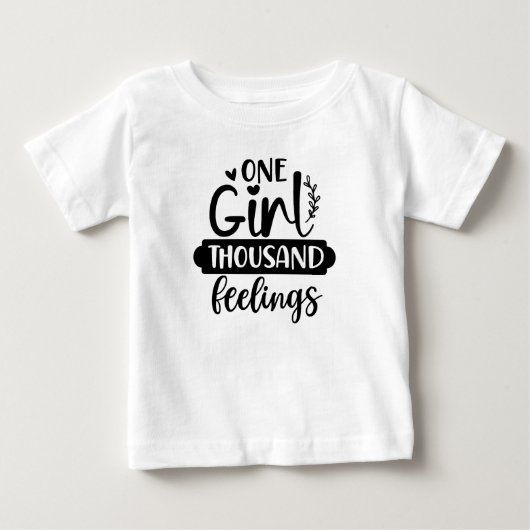 Eén meisje duizend gevoelens grappige baby's (Voorkant)