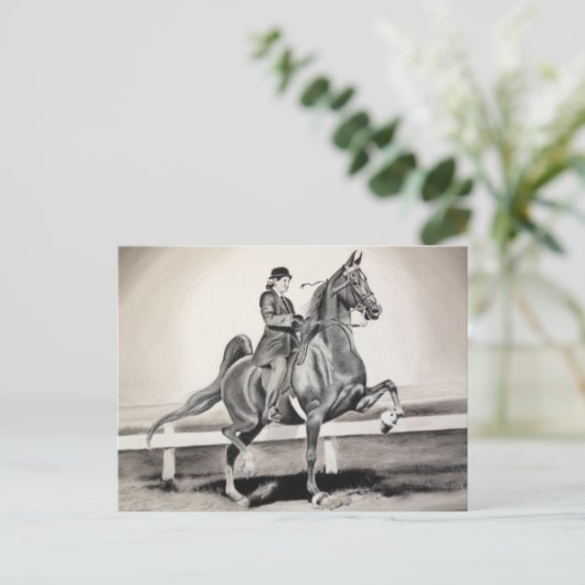 Een meisje en een droom van Linda Dalziel Briefkaart (Staand voorkant)