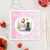 Een meisje en haar puppy | Het is een meisje Servet (Insitu)