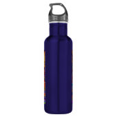 Een meisje en haar Ramen Anime Waterfles (Achterkant)