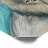 Een meisje en haar Wolf poster (Hoek)