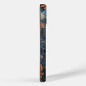 Een meisje en vol bloemen iPhone 14 Hoesje (Achterkant / Rechts)