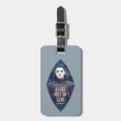 "Een meisje heeft geen naam" Arya Stark Graphic Bagagelabel (Voorkant verticaal)