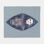 "Een meisje heeft geen naam" Arya Stark Graphic Fleece Deken (Voorkant (Horizontaal))