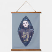 "Een meisje heeft geen naam" Arya Stark Graphic Hangend Wandkleed (Voorkant)