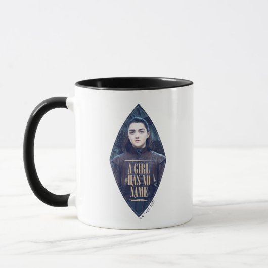 "Een meisje heeft geen naam" Arya Stark Graphic Mok (Links)