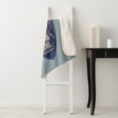 "Een meisje heeft geen naam" Arya Stark Graphic Sherpa Deken (In situ)