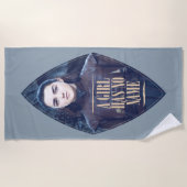 "Een meisje heeft geen naam" Arya Stark Graphic Strandlaken (Voorkant)