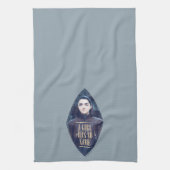 "Een meisje heeft geen naam" Arya Stark Graphic Theedoek (Verticaal)