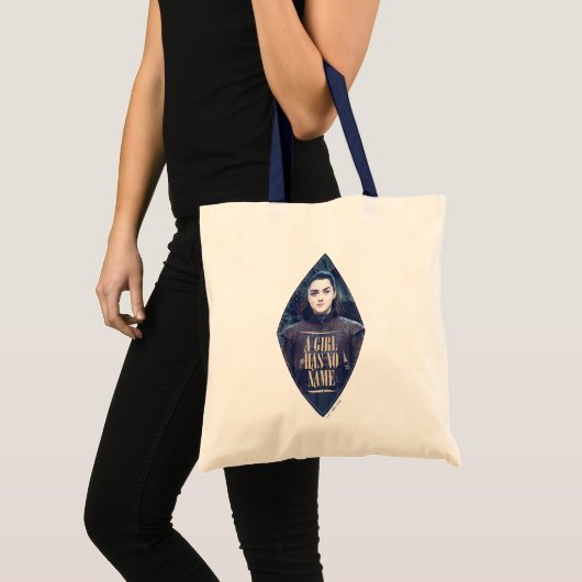 "Een meisje heeft geen naam" Arya Stark Graphic Tote Bag (Voorkant (product))