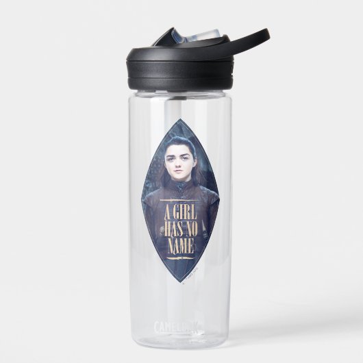 "Een meisje heeft geen naam" Arya Stark Graphic Waterfles (Links)