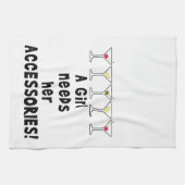 EEN MEISJE HEEFT HAAR ACCESSOIRES NODIG THEEDOEK (Horizontaal)
