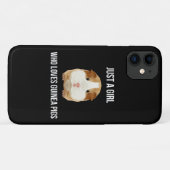 Een meisje houdt van Wheek Case-Mate iPhone Case (Achterkant (horizontaal))