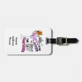 Een meisje kan nooit te veel MARTINIS hebben Bagagelabel (Voorkant horizontaal)