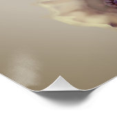 Een meisje met een bloem perfect poster (Hoek)