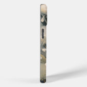 Een meisje met een paardenbloem iPhone 15 Hoesje (Achterkant / Rechts)