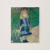 Een meisje met een waterbad legpuzzel (Verticaal)