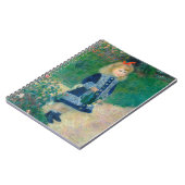 Een meisje met een waterbad notitieboek (Linkerzijde)