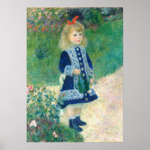 Een meisje met een watering kan Auguste Renoir Fin Poster