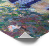 Een meisje met een waterscan, Renoir Poster (Hoek)