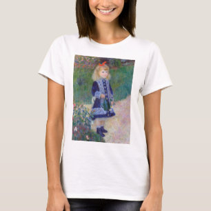 Een meisje met een waterscan, Renoir T-shirt