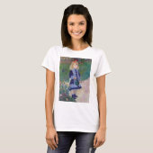 Een meisje met een waterscan, Renoir T-shirt (Voorkant volledig)