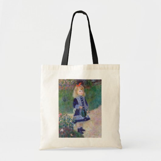 Een meisje met een waterscan, Renoir Tote Bag (Voorkant)