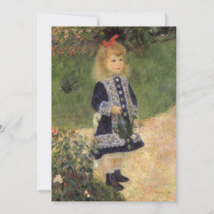 Een meisje met gietkan door Pierre Renoir