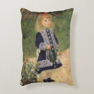 Een meisje met gietkan van Pierre Renoir Accent Kussen