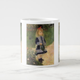 Een meisje met gietkan van Pierre Renoir Grote Koffiekop