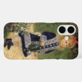 Een meisje met watering kan van Pierre Renoir Case-Mate iPhone Case (Achterkant (horizontaal))