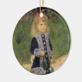 Een meisje met watering kan van Pierre Renoir Keramisch Ornament (Links)