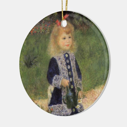 Een meisje met watering kan van Pierre Renoir Keramisch Ornament (Links)