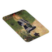 Een meisje met watering kan van Pierre Renoir Magneet (Rechterzijde)